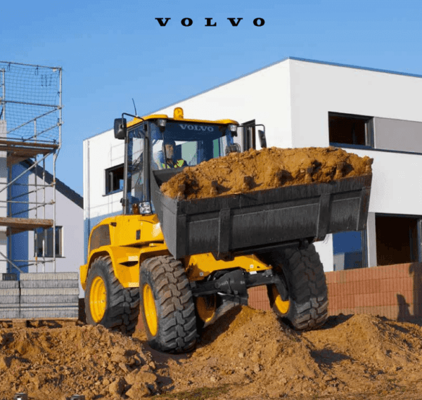 PALA GOMMATA 57 QUINTALI VOLVO L35G