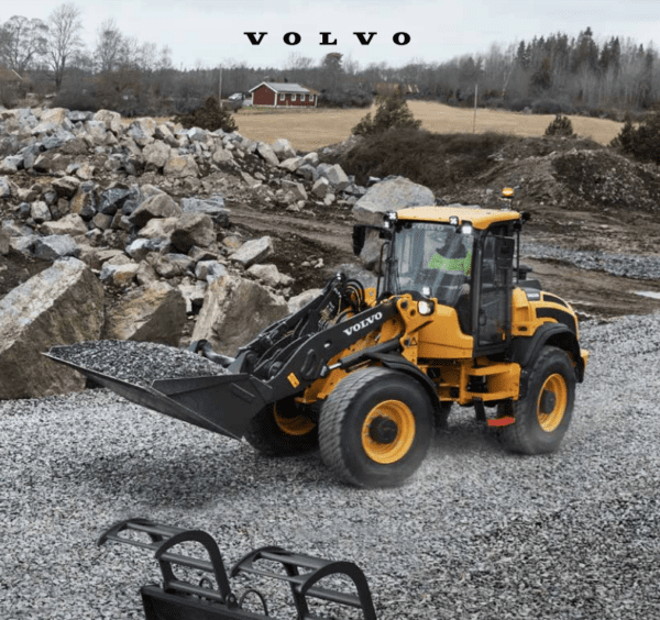 PALA GOMMATA 87 QUINTALI VOLVO L45H