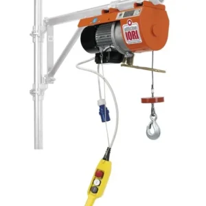 Argano elevatore elettrico a bandiera monofase della marca officine iori.