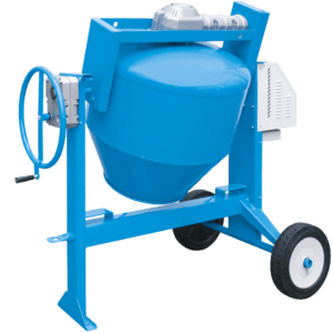 BETONIERA MONOFASE A BICCHIERE SILENZIATA con VELOCITA' DI ROTAZIONE DEL BICCHIERE: 24 ROTAZIONI PER MINUTO