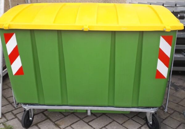 CASSONETTO PER RACCOLTA RIFIUTI RSU 1300LT