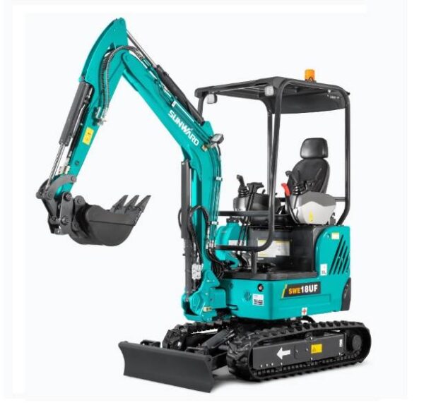 Escavatore da 18 quintali marca sunward dal peso di 1880 Kg