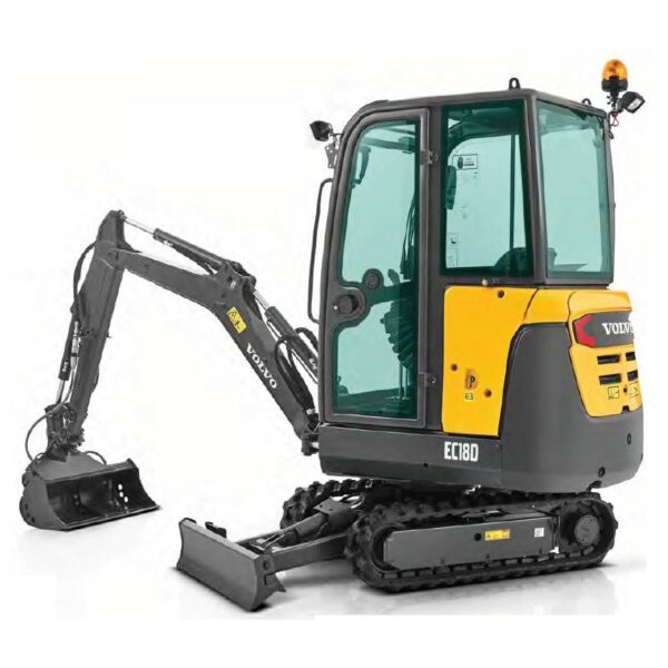 ESCAVATORE CINGOLATO 18 QUINTALI VOLVO EC18D