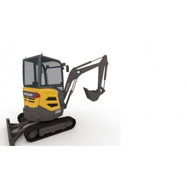 ESCAVATORE CINGOLATO 25 QUINTALI VOLVO ECR25D - immagine 2