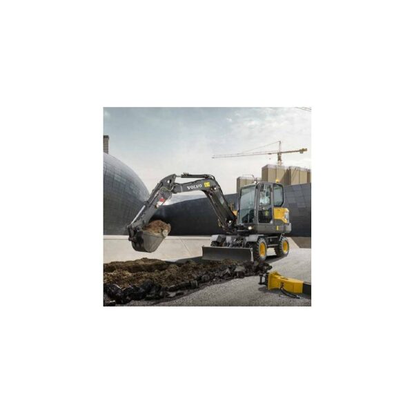 ESCAVATORE GOMMATO 60 QUINTALI VOLVO EW60E - immagine 3