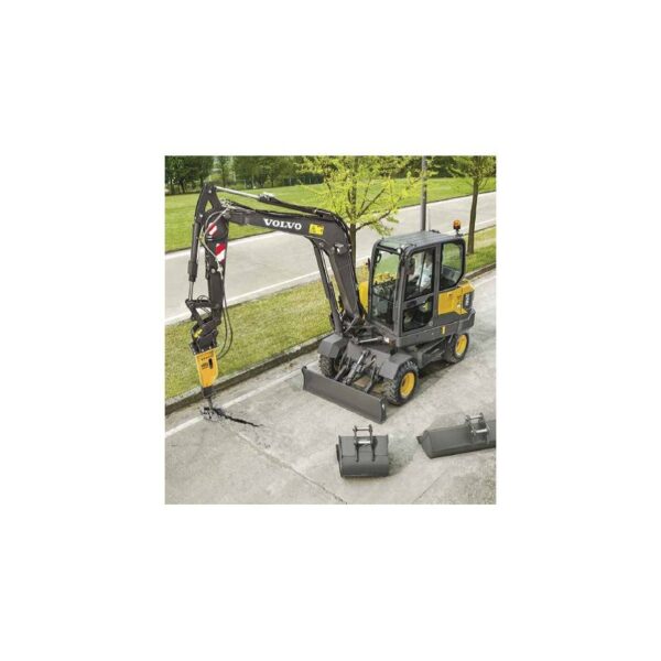 ESCAVATORE GOMMATO 60 QUINTALI VOLVO EW60E - immagine 4