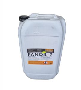 OLIO DISARMANTE DA DILUIRE UNIVERSALE PANOIL CONTENUTO IN UNA TANICA IN PLASTICA DA 25 LT ADATTO SIA PER CASSEFORME A TELAIO (PANNELLONI) CHE PER CLASSICI PANNELLI IN LEGNO MULTISTRATO DA ARMATURA.