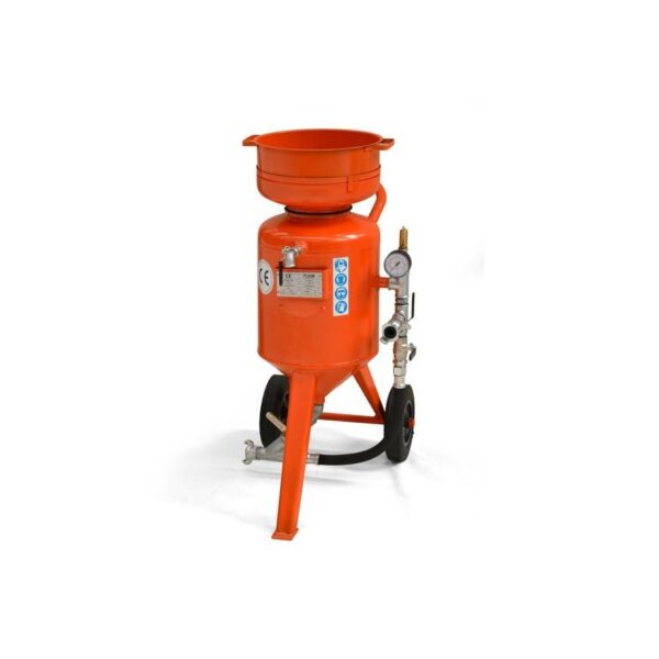 SABBIATRICE A GETTO LIBERO 24LT 7BAR CON MASCHERA