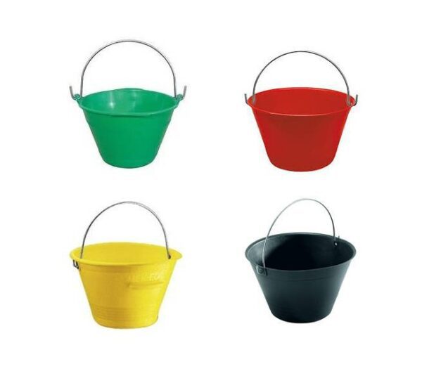 SECCHIO MURATORE EXTRA IN PLASTICA 12LT VARI COLORI