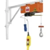 Argano elevatore elettrico a bandiera monofase della marca officine iori.