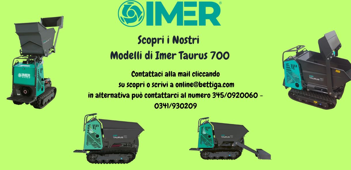 Modelli Imer Taurus