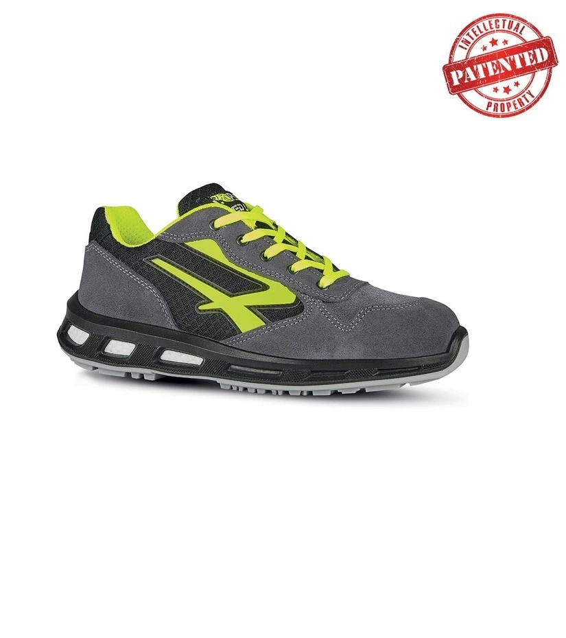 Scarpe da lavoro antinfortunistiche basse, leggere e comode U-Power con puntale in alluminio.