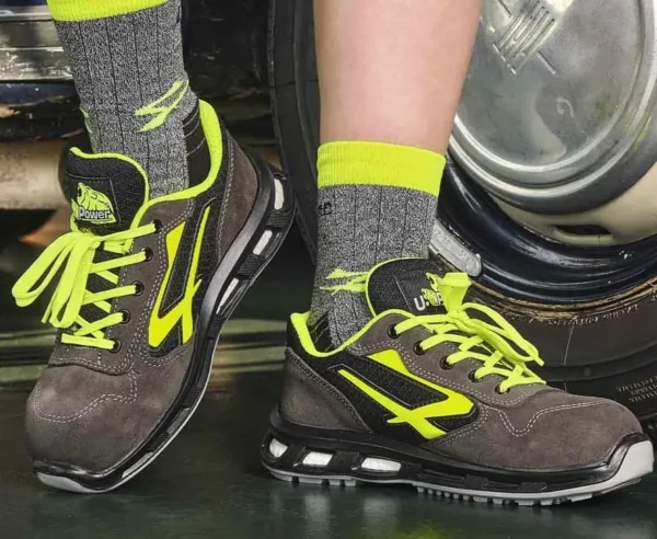 scarpa bassa da lavoro upower modello yellow