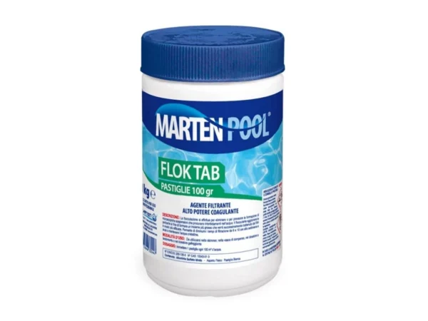 Flocculante per piscina in pastiglie