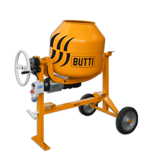 Betoniera silenziata Butti: efficienza e massima silenziosità in cantiere