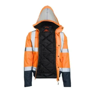 Bomber Alta Visibilità Modello Flash HV – Sicurezza e Comfort in Ogni Condizione