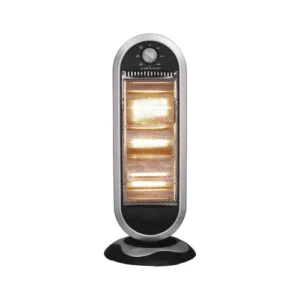 Stufa Elettrica 1200W Oman Alogena con 3 Livelli di Potenza