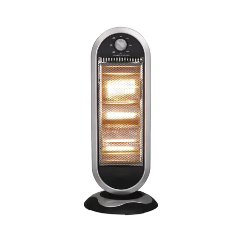 Stufa Elettrica 1200W Oman Alogena con 3 Livelli di Potenza